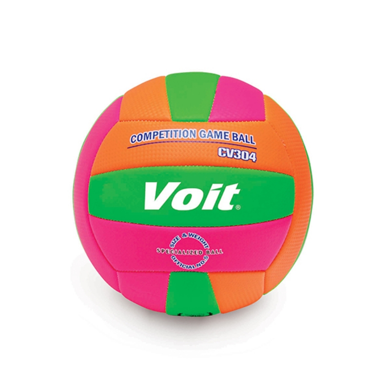Resim CV304 N5 VOLEYBOL TOPU     PEMBE-YESİL-TURN - Voit 