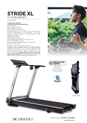 Resim Voit Stride XL Otomatik Eğimli Koşu Bandı