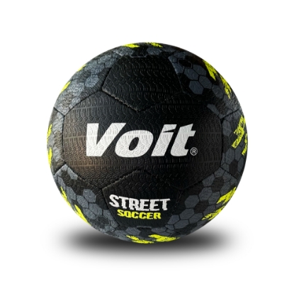 Resim STREET FUTBOL TOPU N5 / SİYAH-YEŞİL - Voit