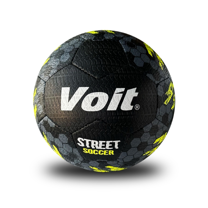 Resim STREET FUTBOL TOPU N5 / SİYAH-YEŞİL - Voit