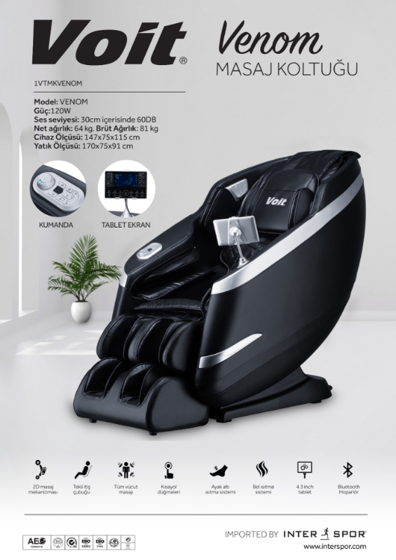 Resim VENOM MASAJ KOLTUĞU - Voit