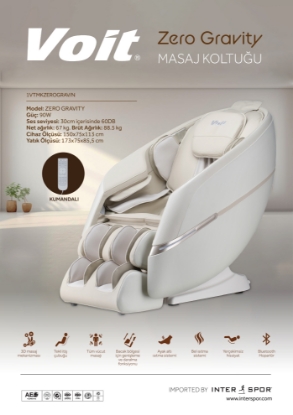 Resim ZERO GRAVITY MASAJ KOLTUĞU - Voit