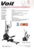Resim Voit AT4000 Lite Katlanabilir Eliptik Bisiklet